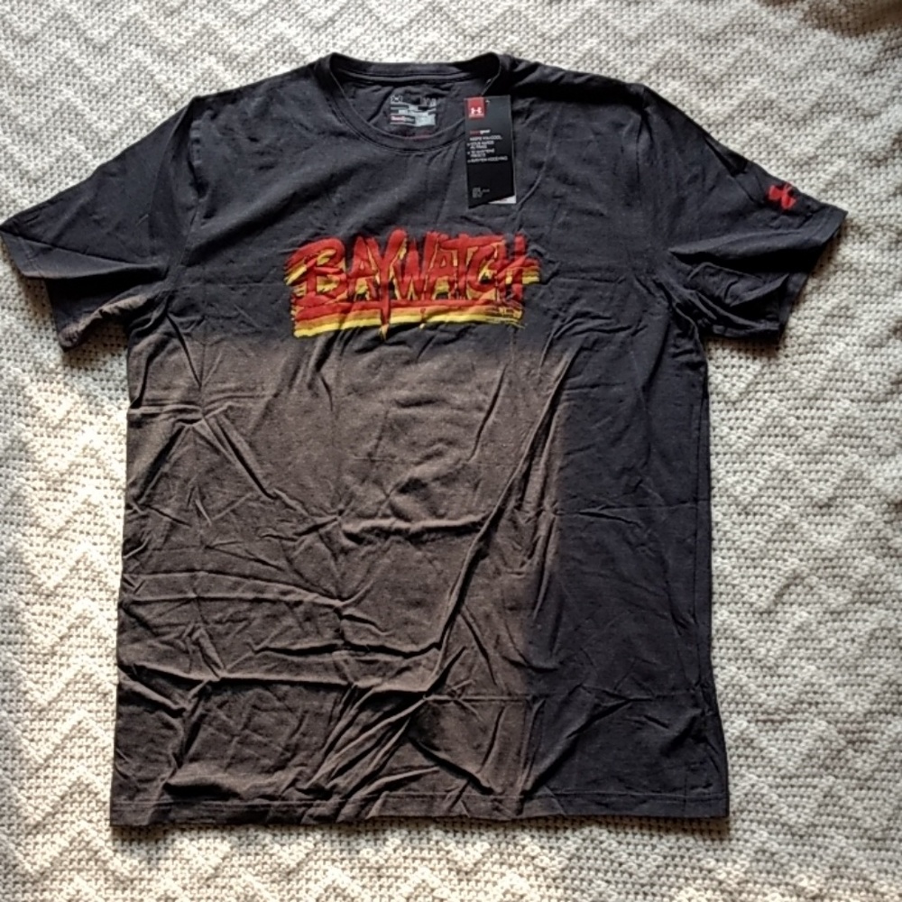 Under Armour Baywatch HeatGear Tee Men's Large